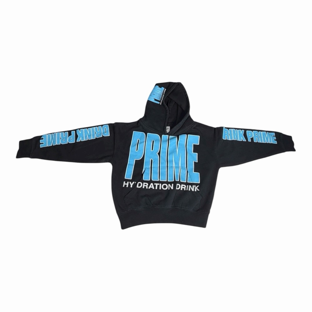 US Prime Hydration Drink Hoodie Pullover Kids Small Logan Paul Energy WWE